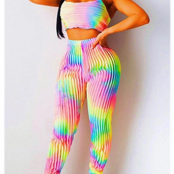 Other - Candy Stripe Two Piece